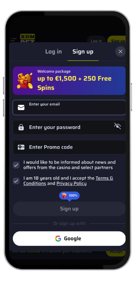 BDM Bet online casino